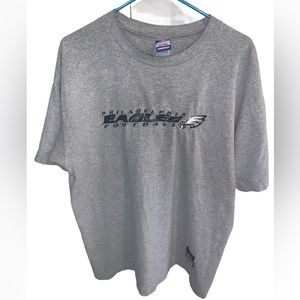 Philadelphia Eagles Large Gray T-shirt